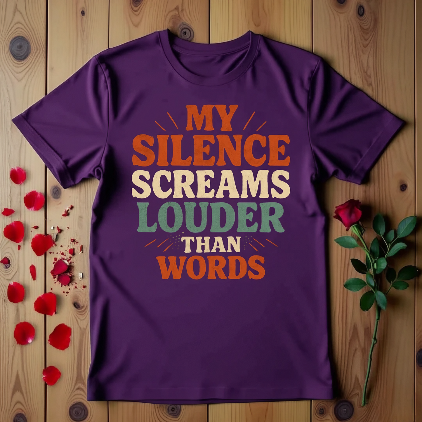 My Silence Screams Louder Than Words T-shirt