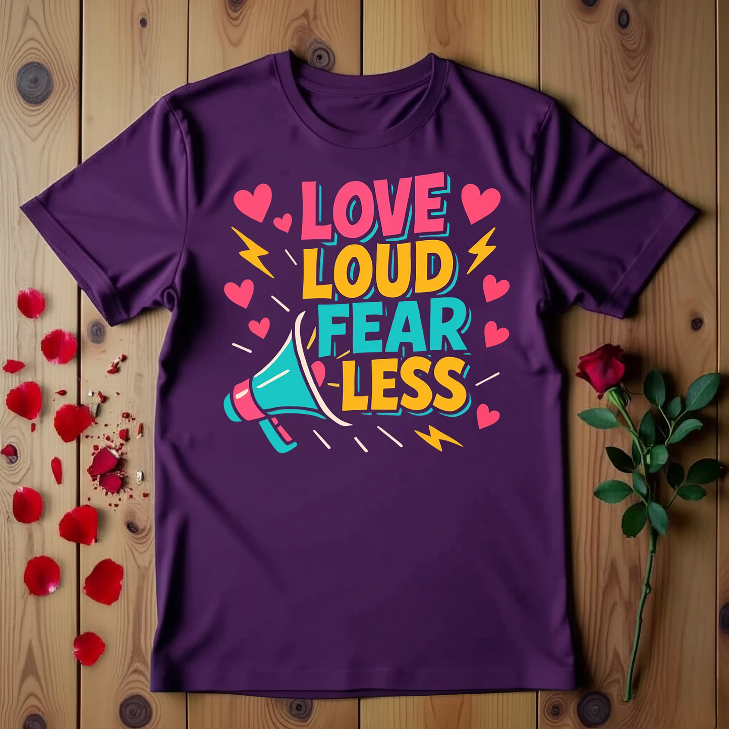 Love Loud Fear Less T-shirt