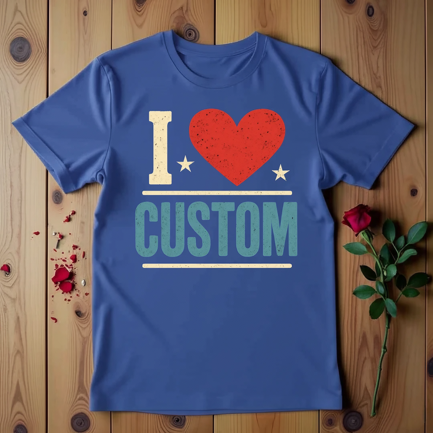 I Love Custom T-shirt