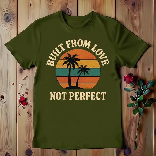 Built From Love Not Perfect T-shirt