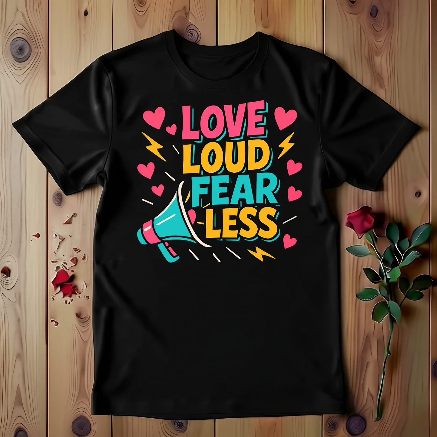 Love Loud Fear Less T-shirt