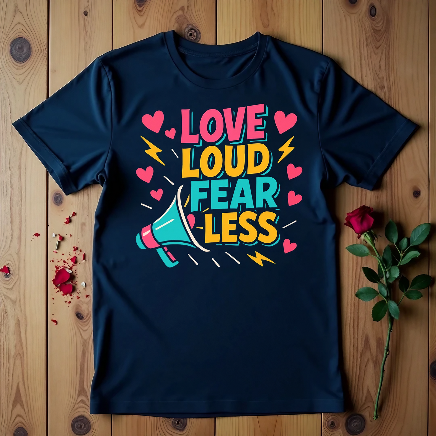 Love Loud Fear Less T-shirt