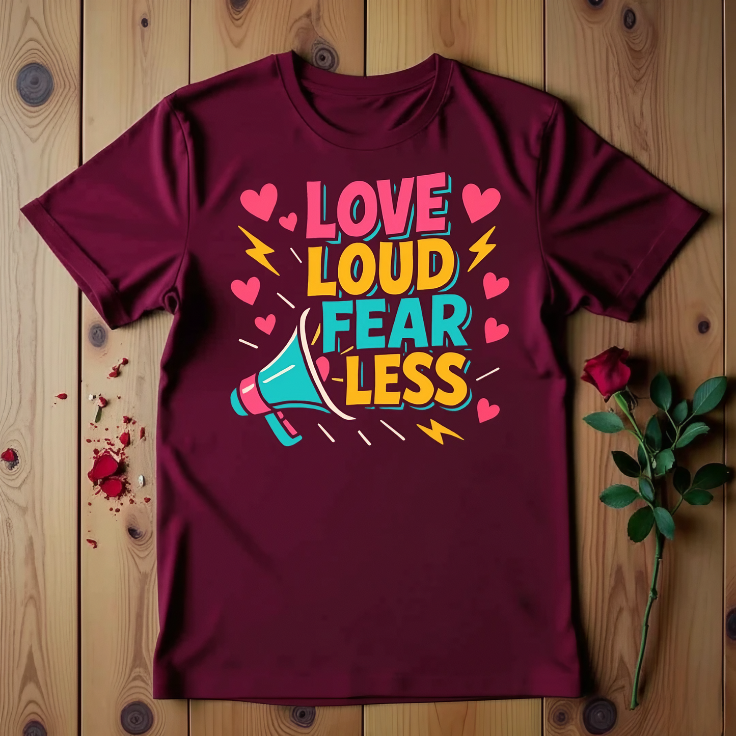 Love Loud Fear Less T-shirt