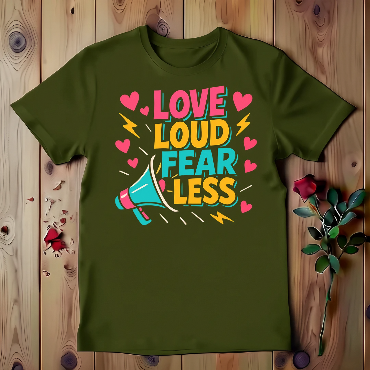 Love Loud Fear Less T-shirt