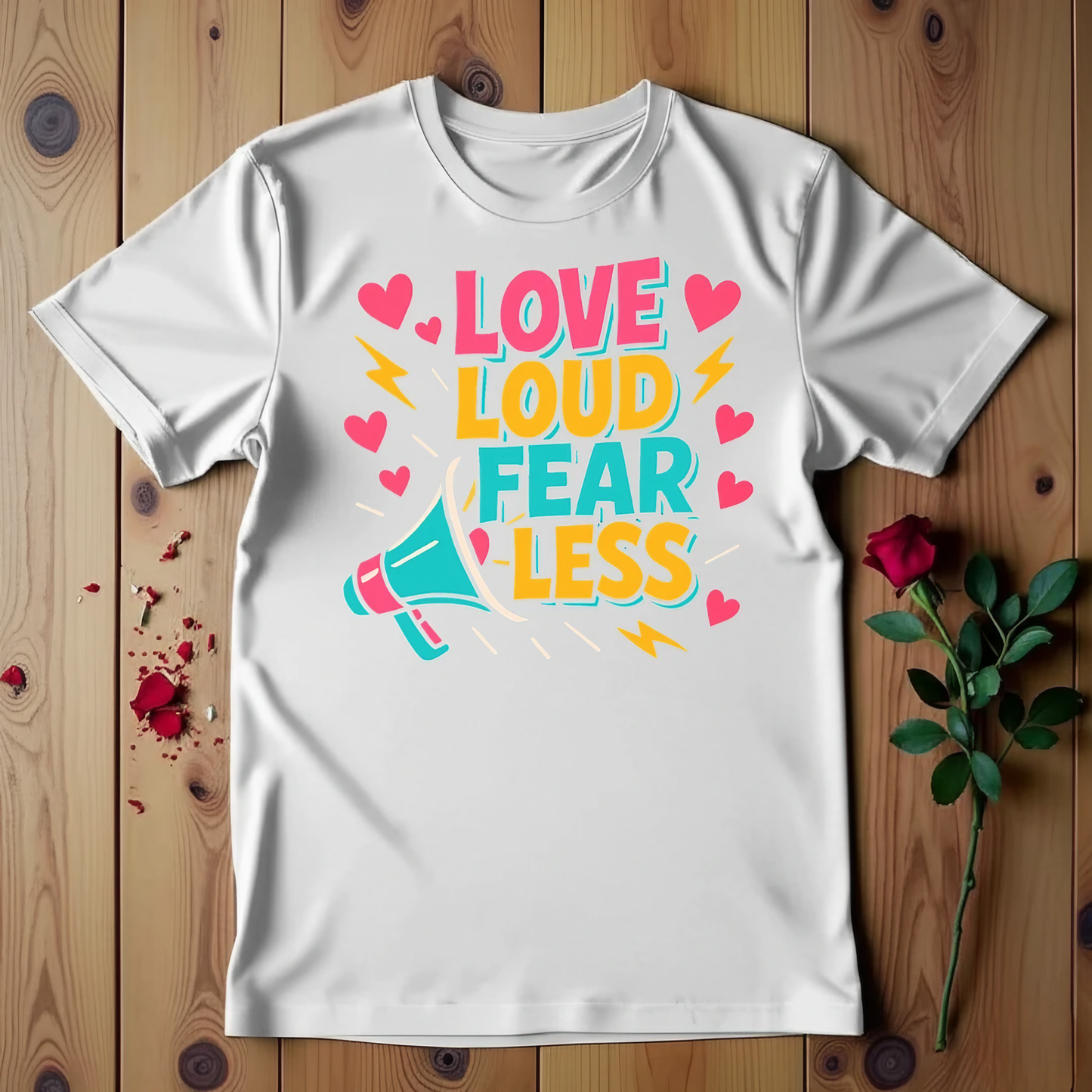 Love Loud Fear Less T-shirt