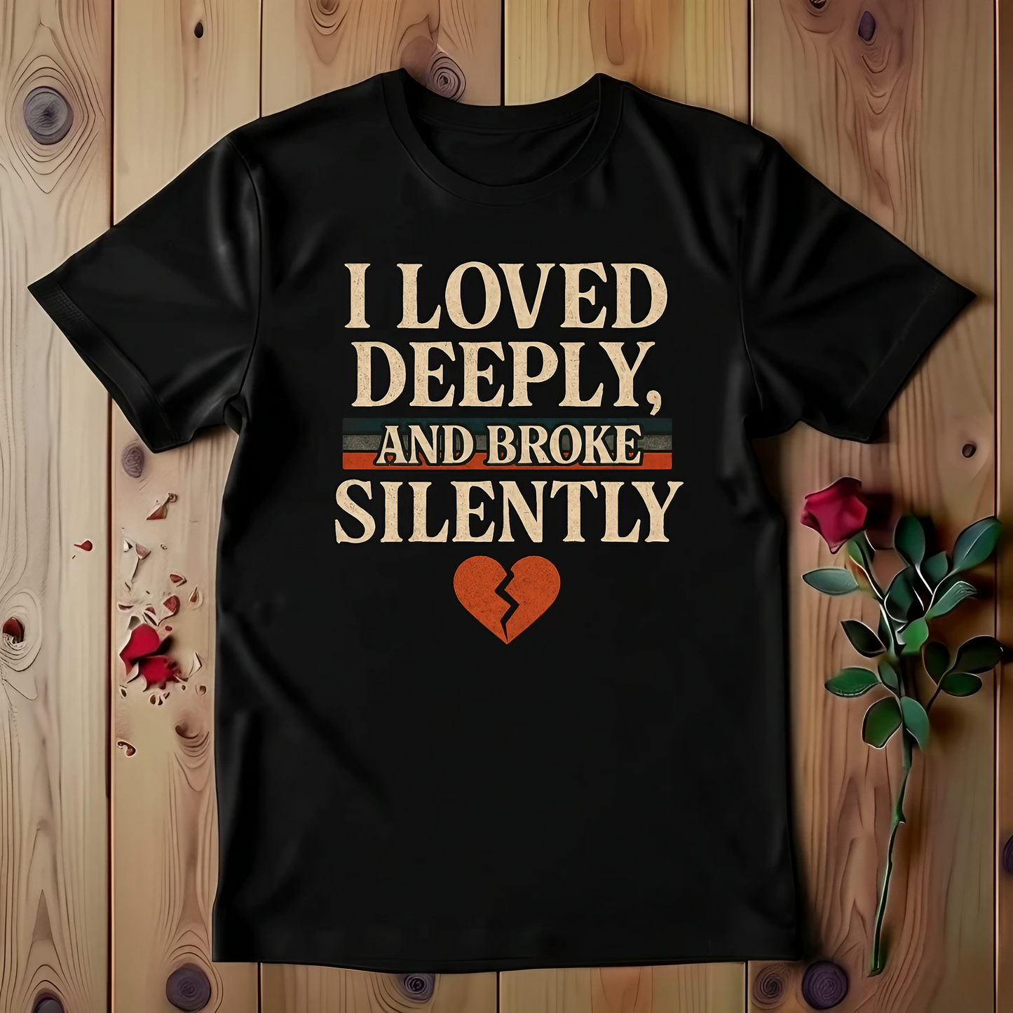 I Loved Deeply, and Broke Silently T-shirt