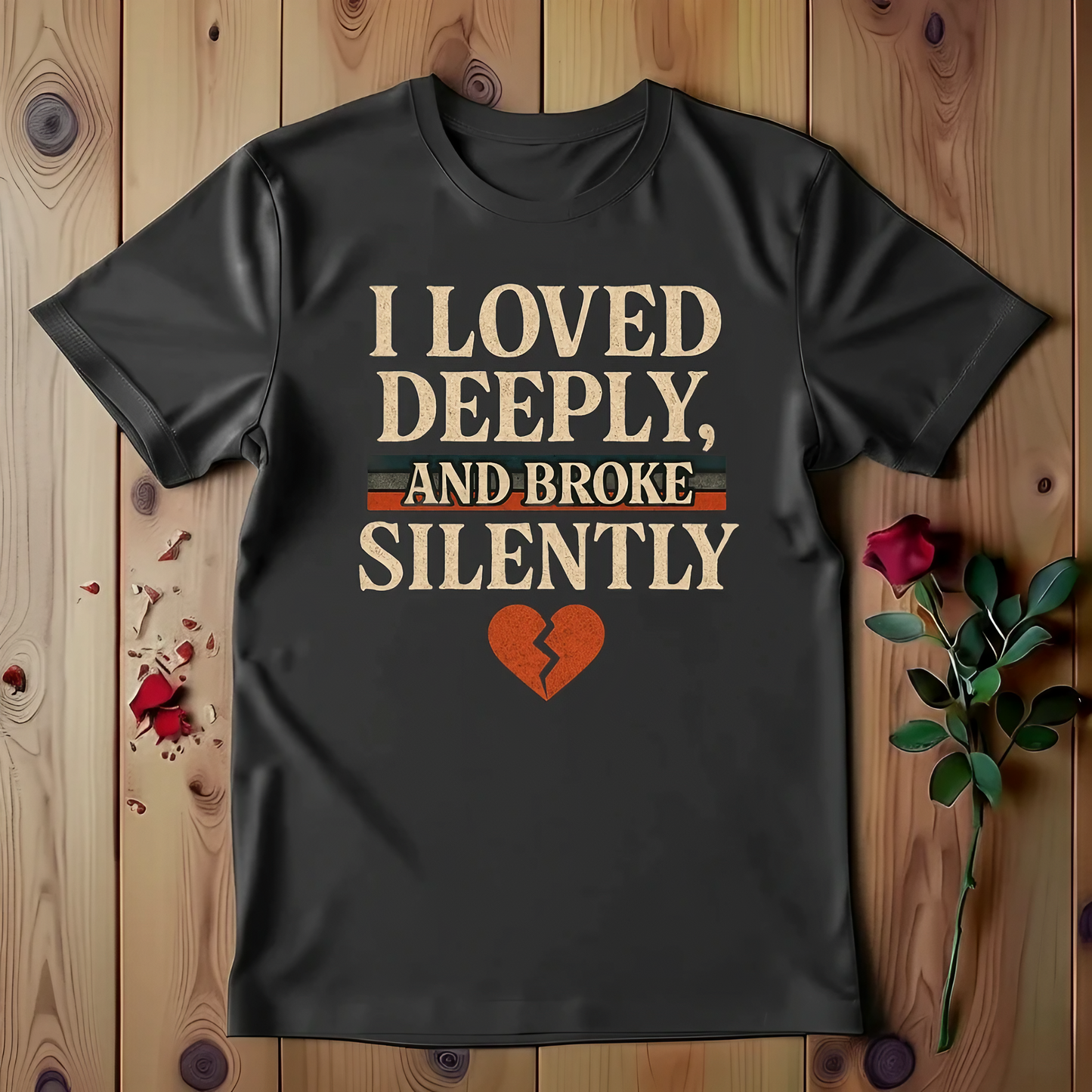 I Loved Deeply, and Broke Silently T-shirt