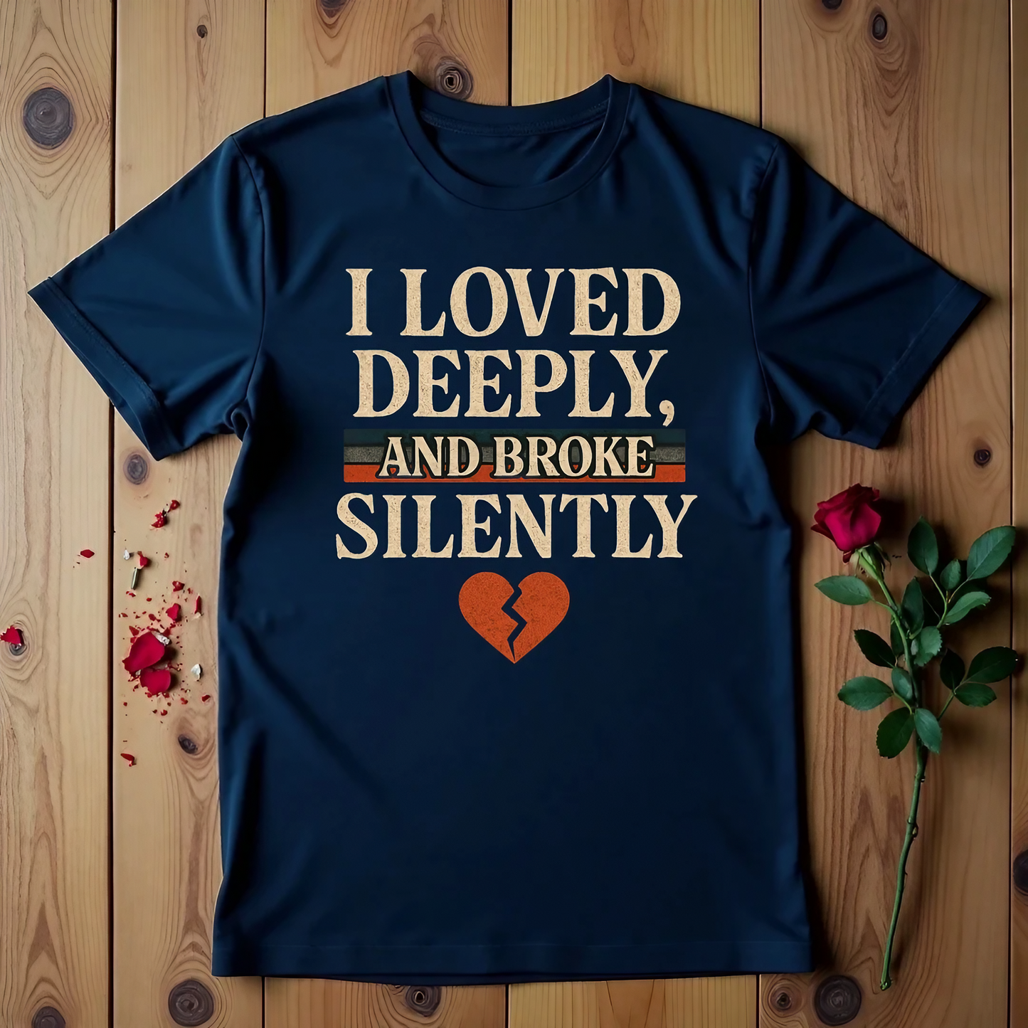 I Loved Deeply, and Broke Silently T-shirt