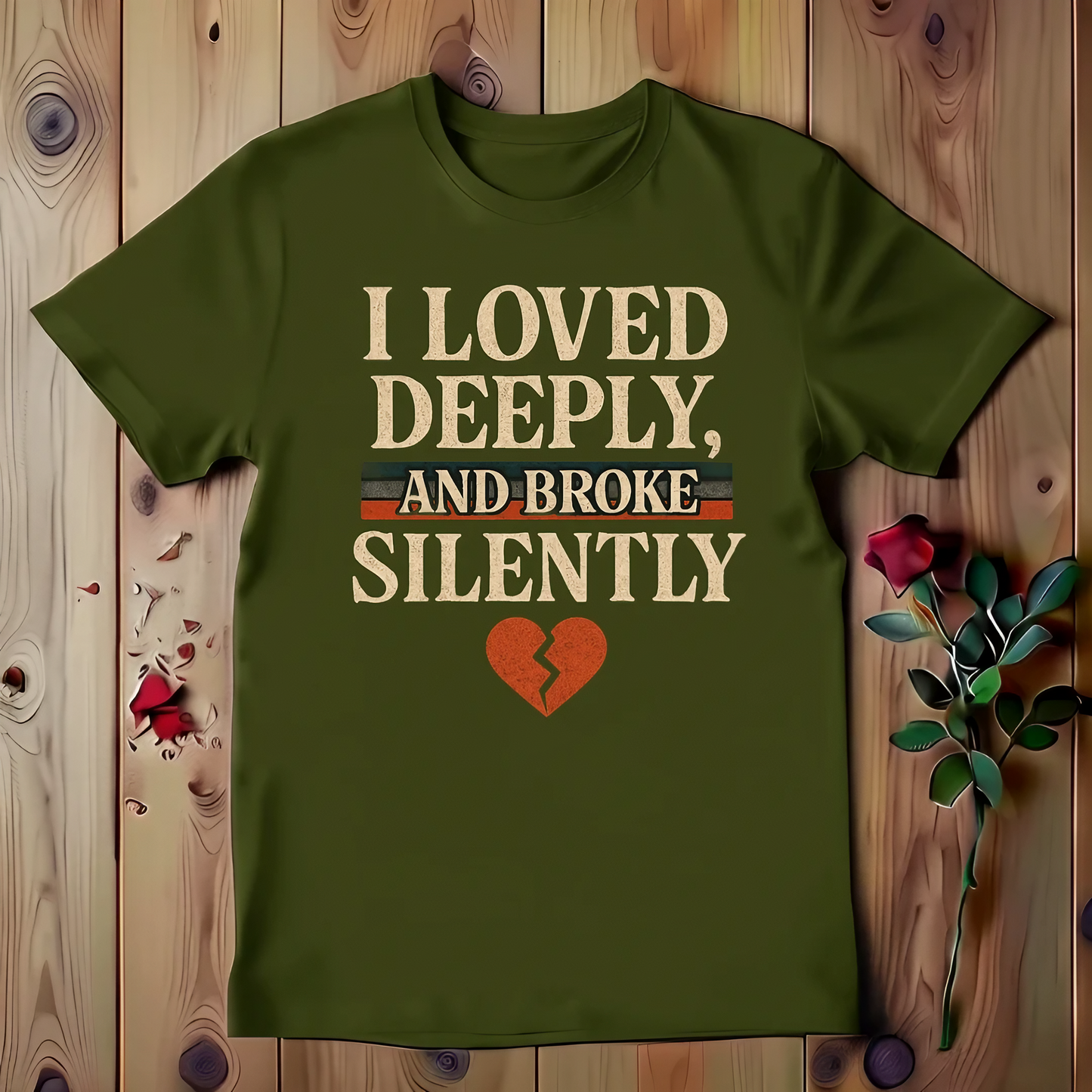 I Loved Deeply, and Broke Silently T-shirt