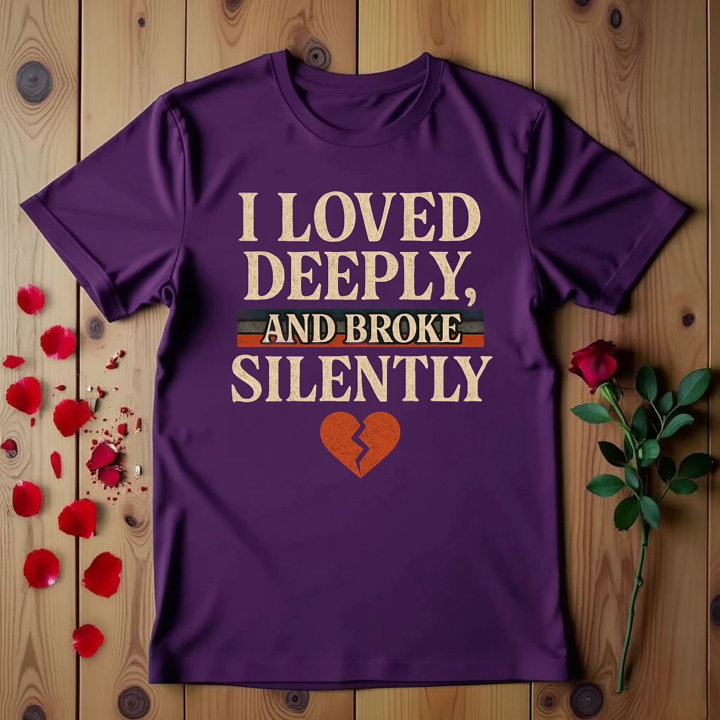 I Loved Deeply, and Broke Silently T-shirt