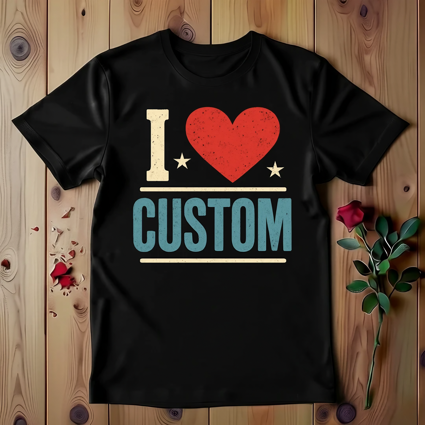 I Love Custom T-shirt