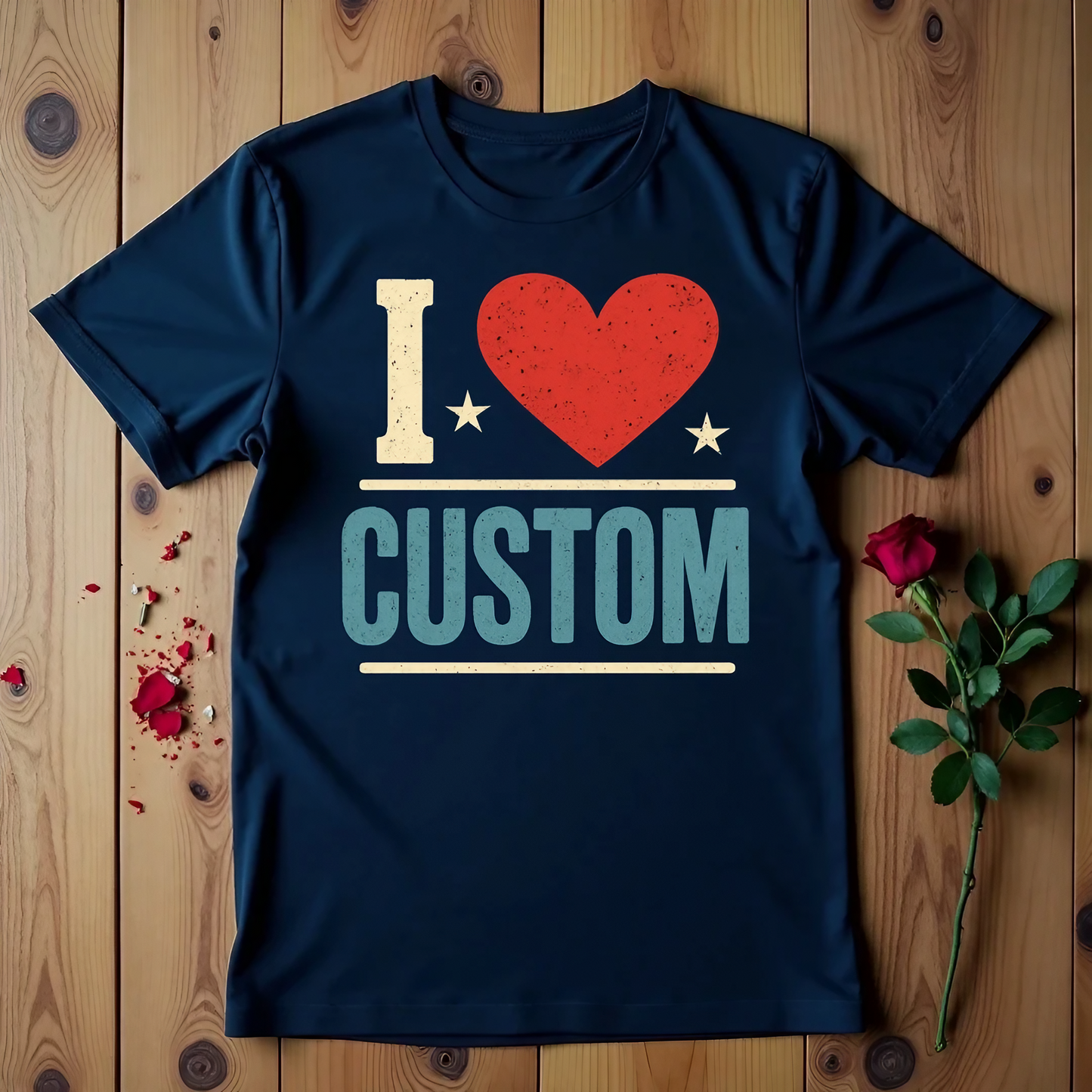 I Love Custom T-shirt