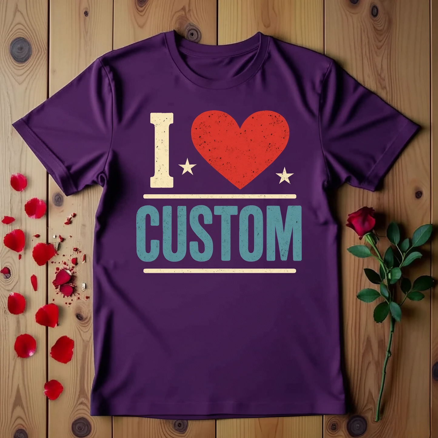 I Love Custom T-shirt