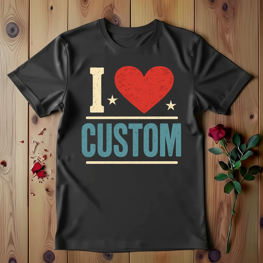 I Love Custom T-shirt