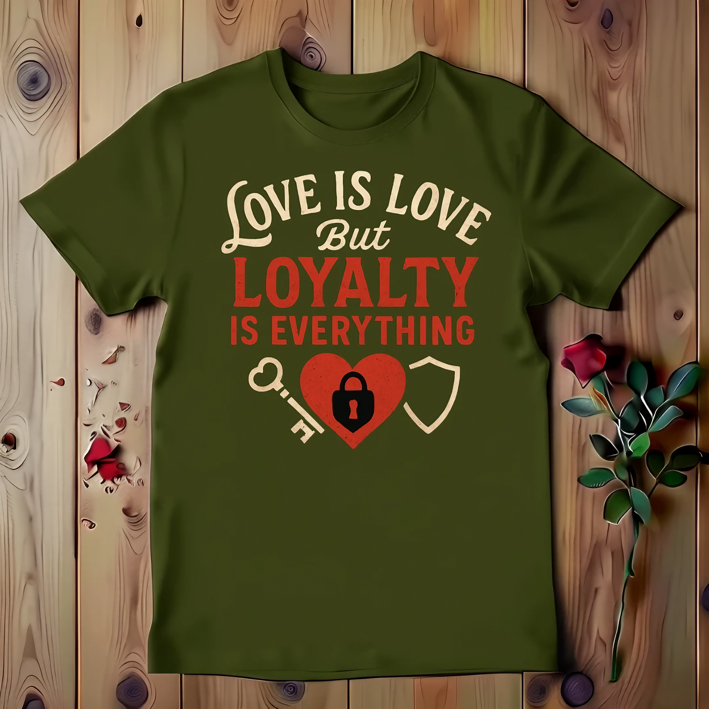 Love Is Love But Loyalty Is Everything T-shirt