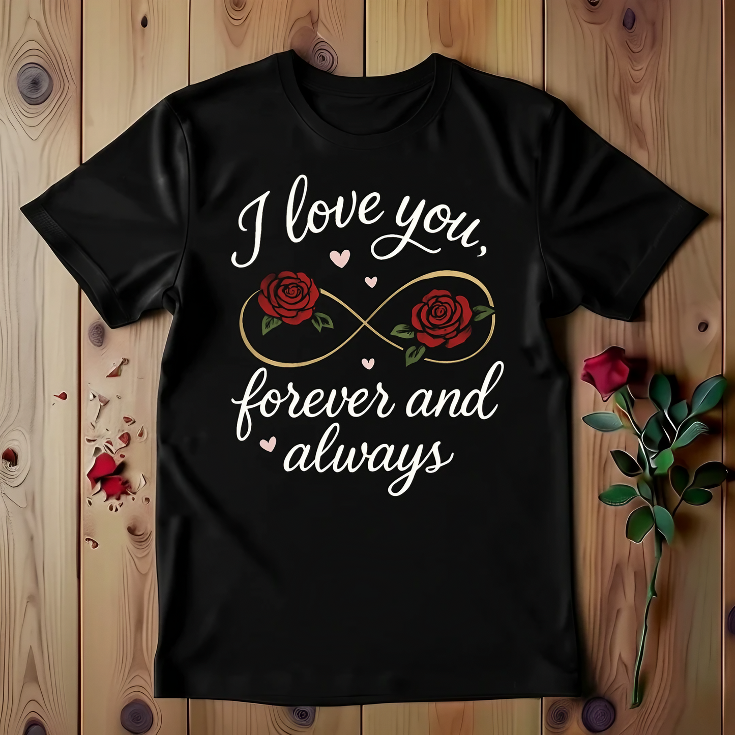 I Love You, Forever And Always T-shirt