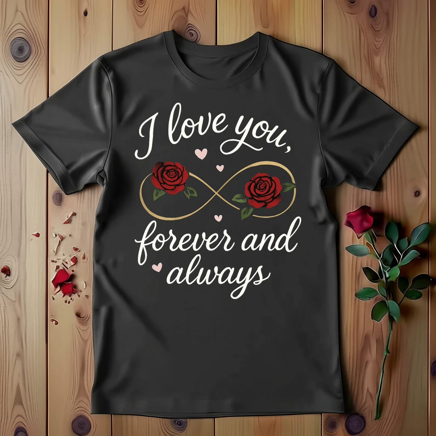 I Love You, Forever And Always T-shirt
