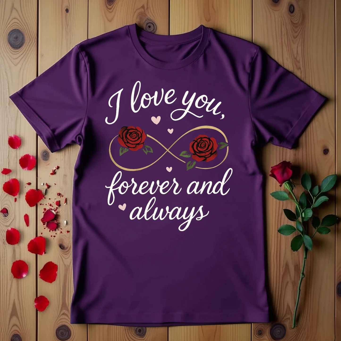 I Love You, Forever And Always T-shirt