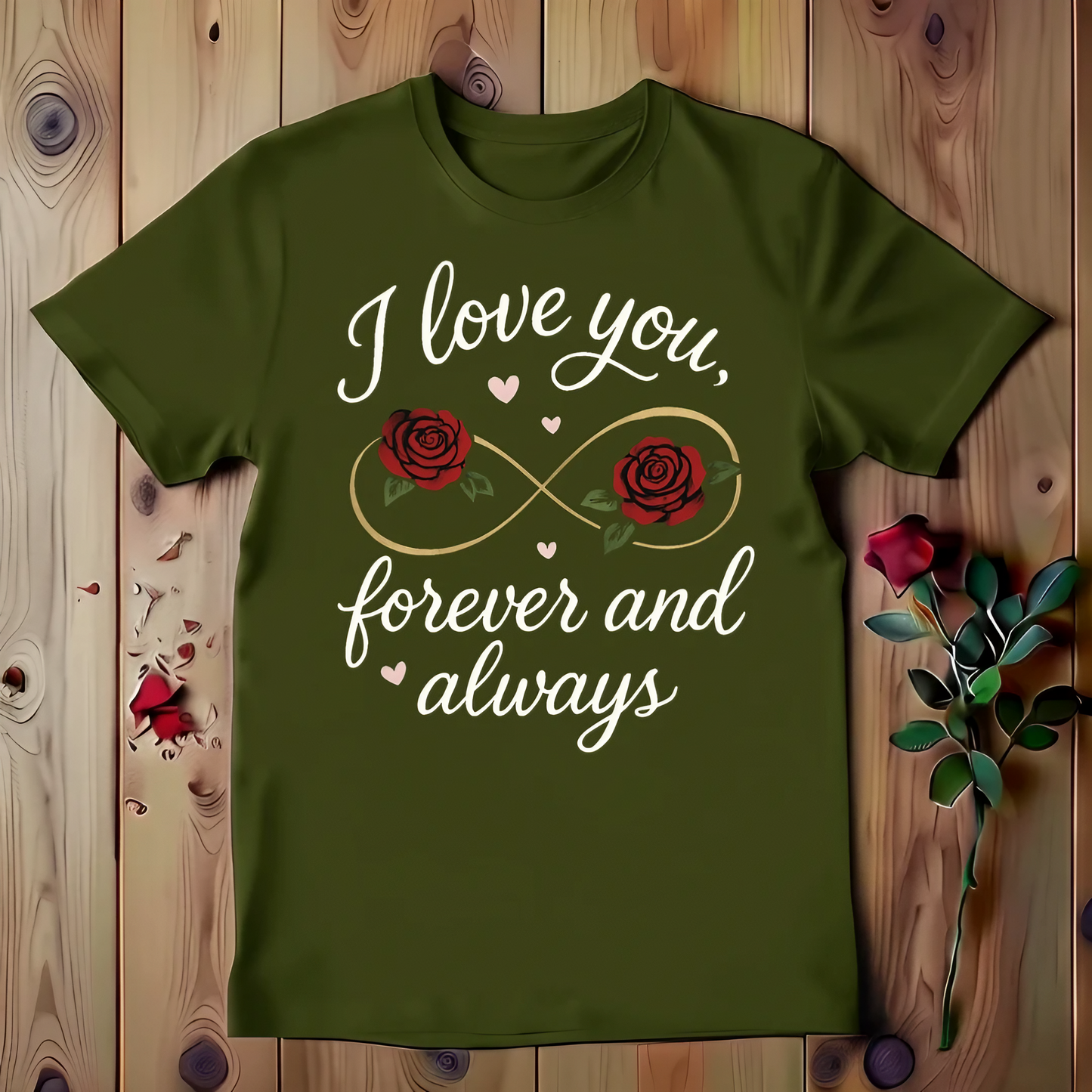 I Love You, Forever And Always T-shirt
