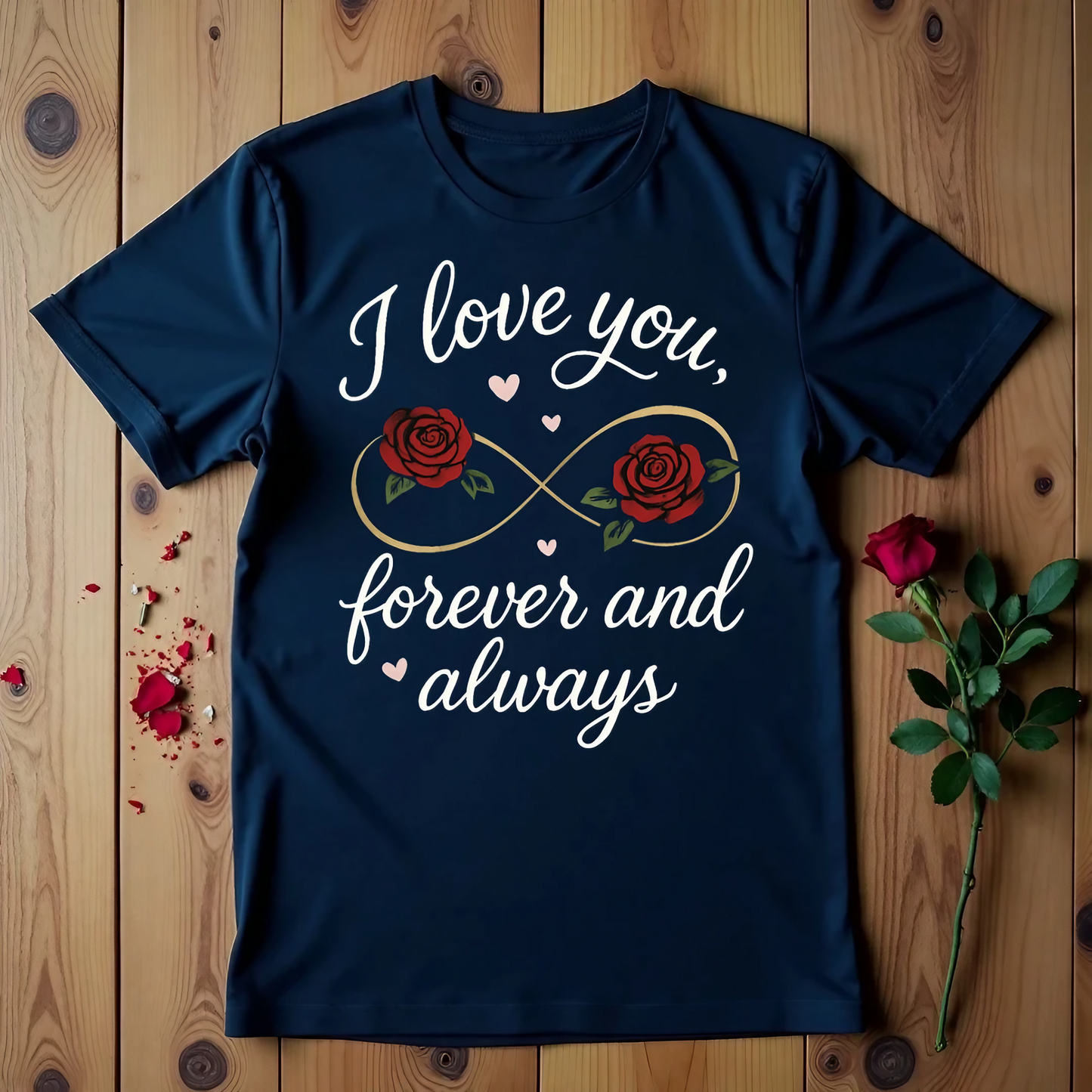 I Love You, Forever And Always T-shirt