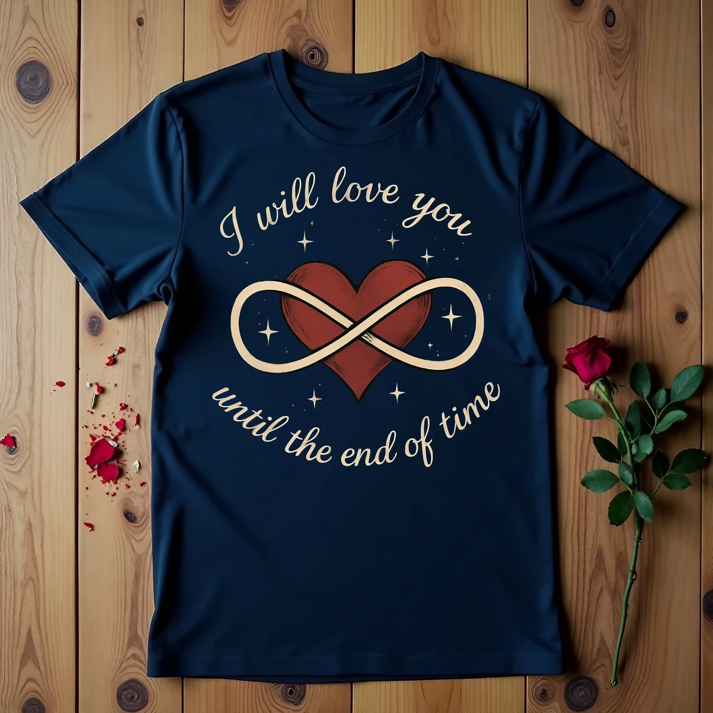 I Will Love You Until The End Of Time T-shirt
