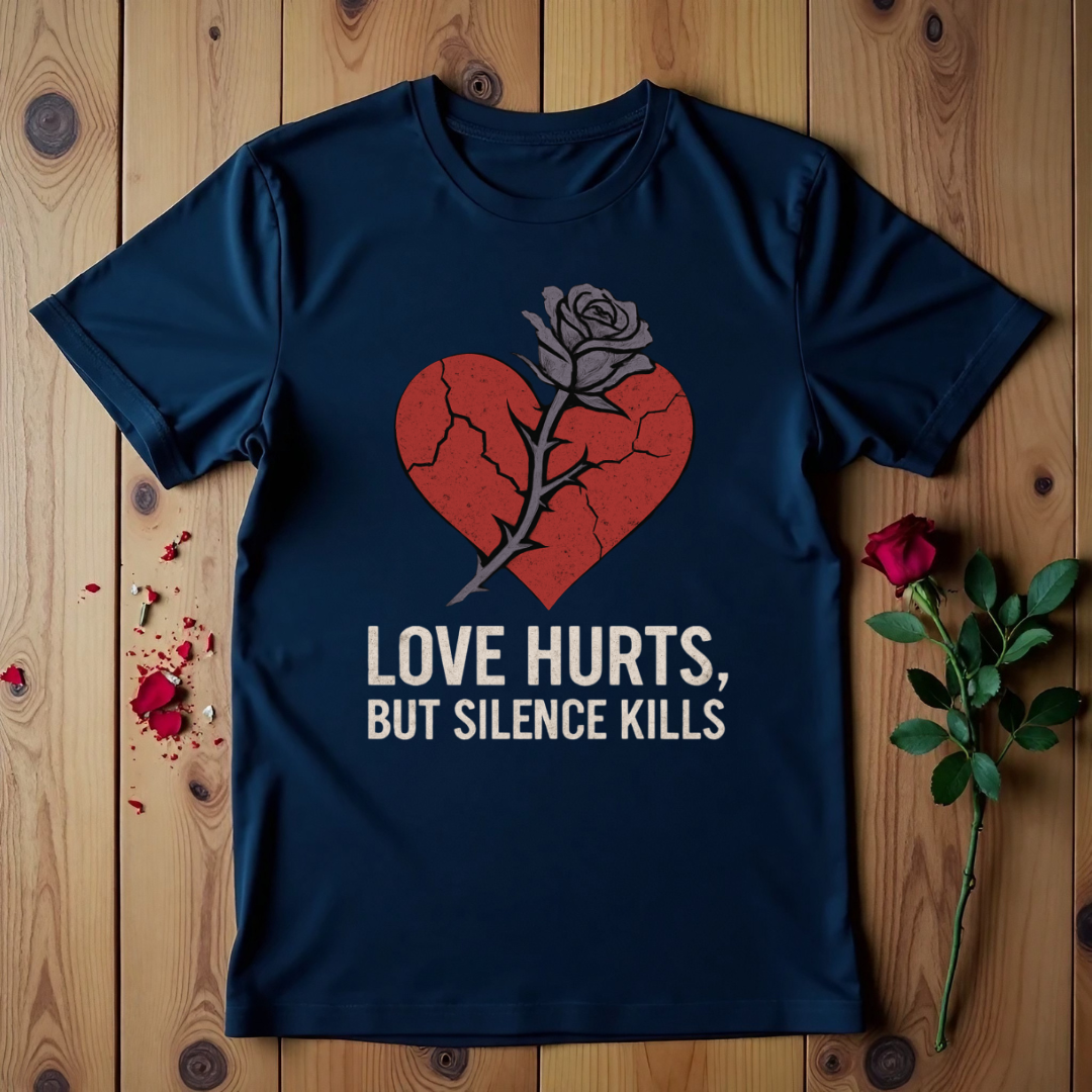 Love Hurts, But Silence Kills T-shirt