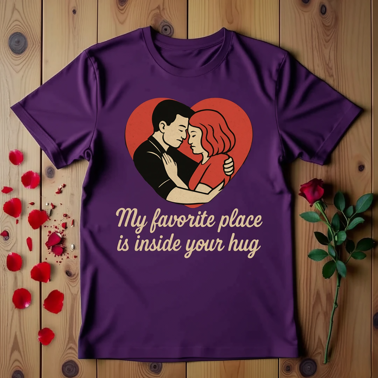 My Favorite Place Is Inside Your Hug T-shirt