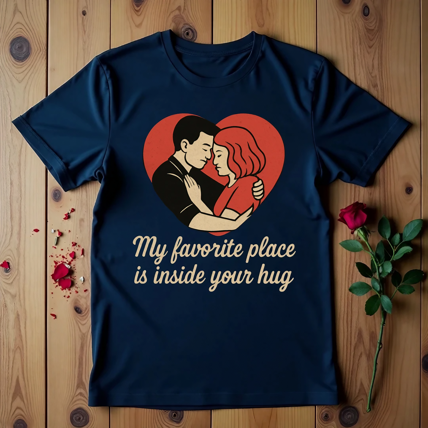 My Favorite Place Is Inside Your Hug T-shirt
