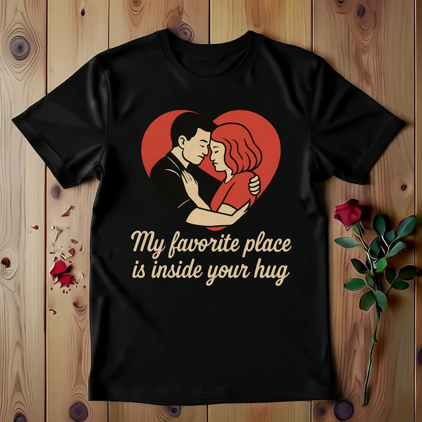 My Favorite Place Is Inside Your Hug T-shirt
