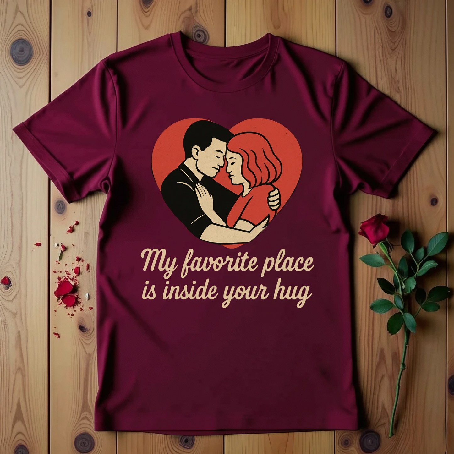 My Favorite Place Is Inside Your Hug T-shirt
